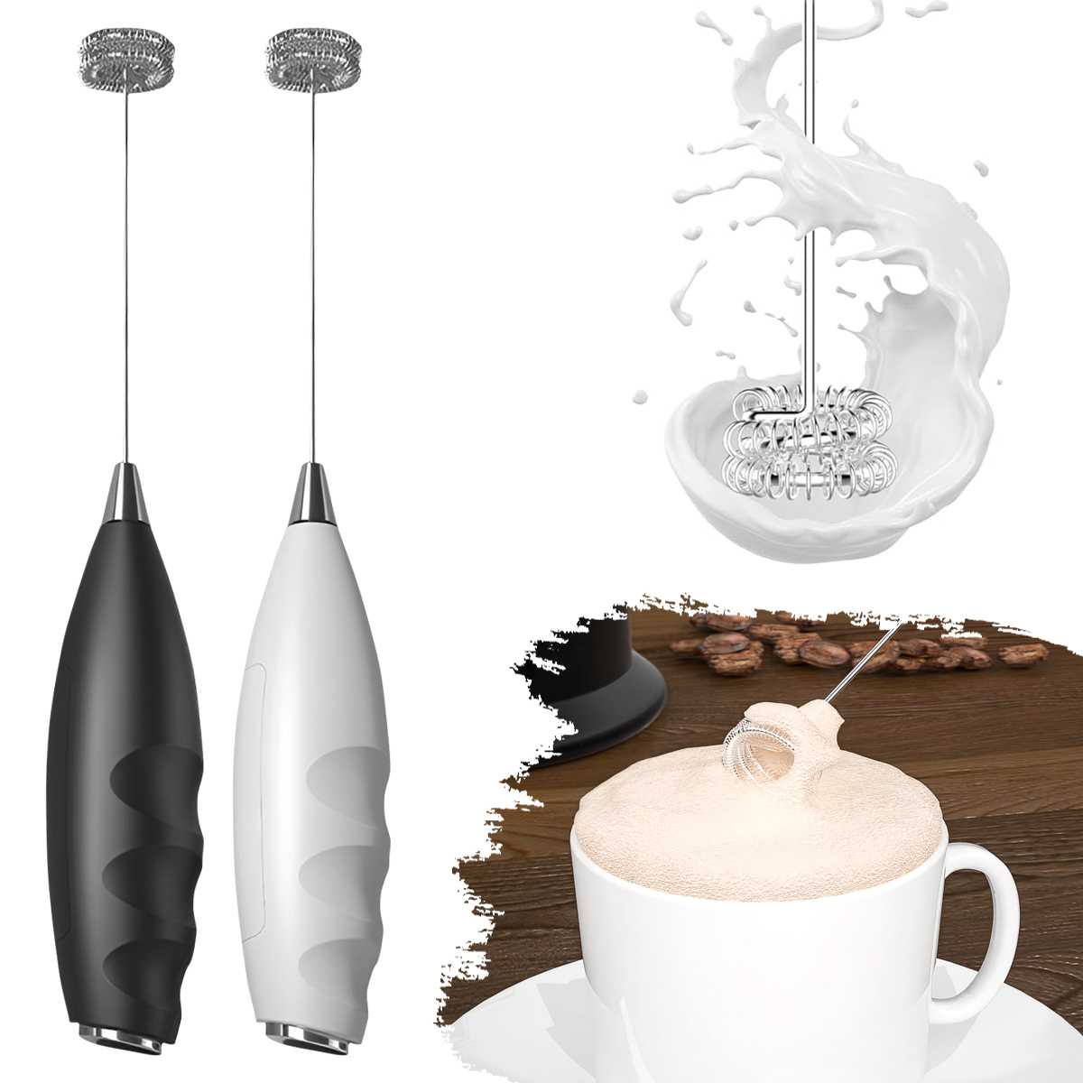 Kitchen Appliances Integrated - Coffee Electric Milk Frother Electric Whisk