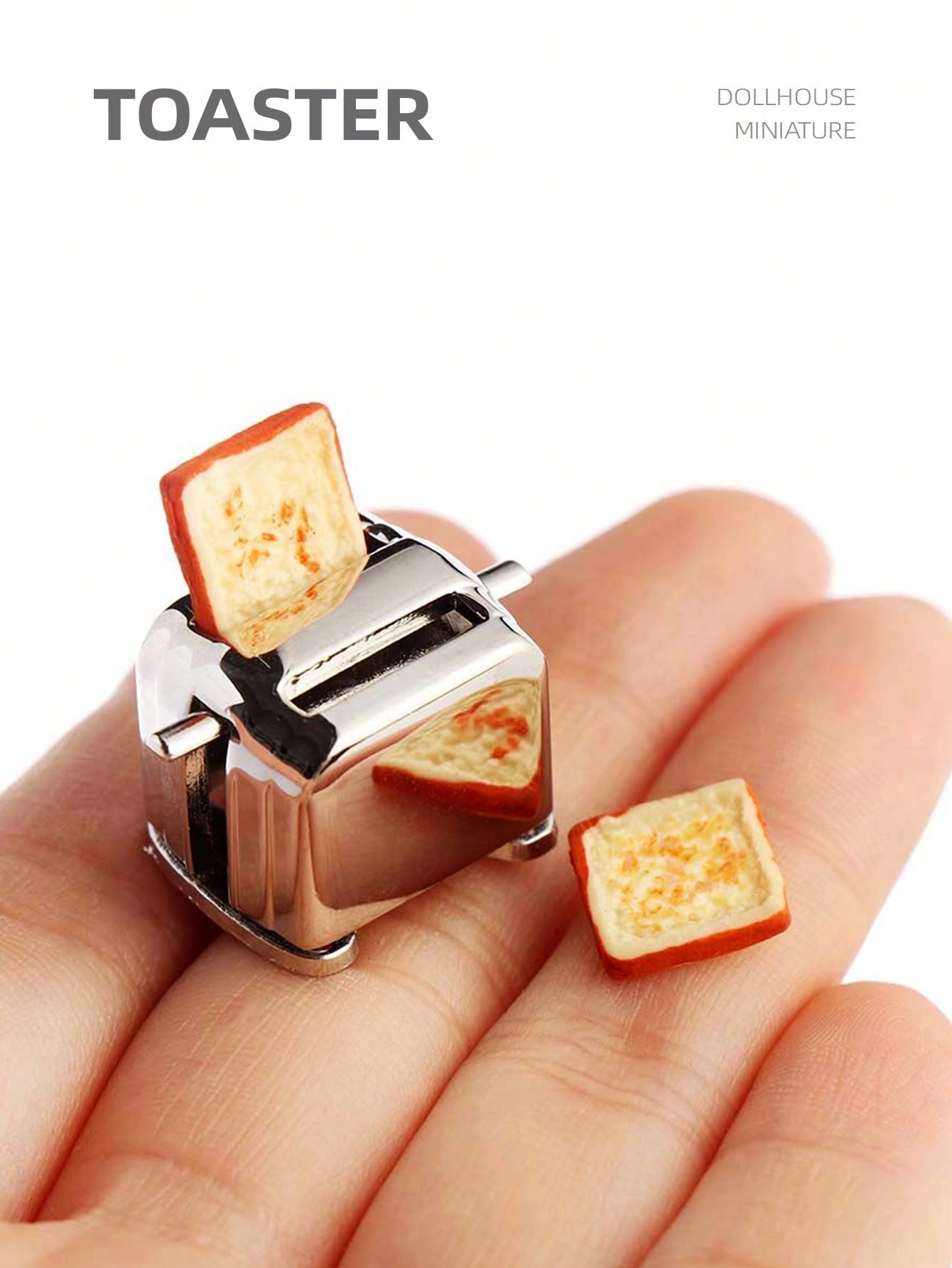 1:12 Dollhouse Miniature Toast - đánh giá và giá Kitchen Appliances In