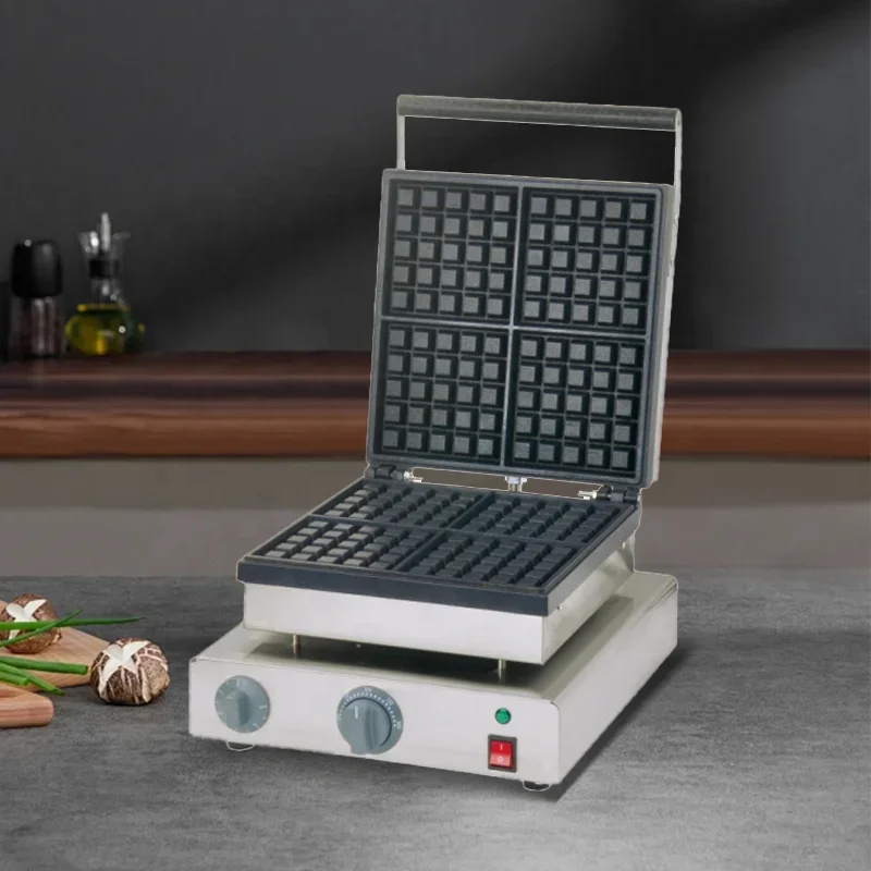 Chef Prosentials 4-Plate Comme - đánh giá và giá Waffle Iron Belgian