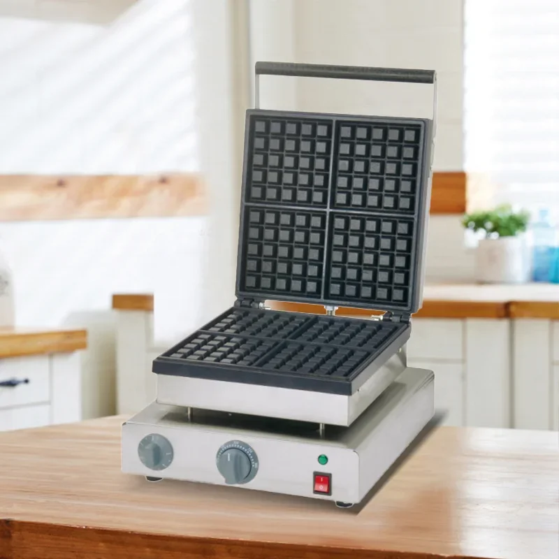 Chef Prosentials 4-Plate Comme - đánh giá và giá Waffle Iron Belgian