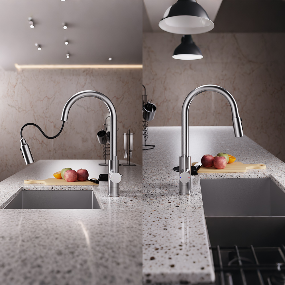 Modern High End Kitchen Sink F - đánh giá và giá Kitchen Appliances Integrated