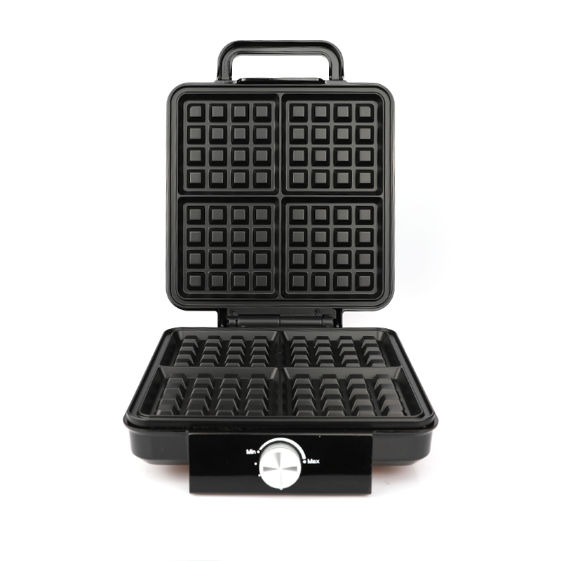 Stainless Steel 4 Slice Large  - đánh giá và giá Waffle Iron Belgian
