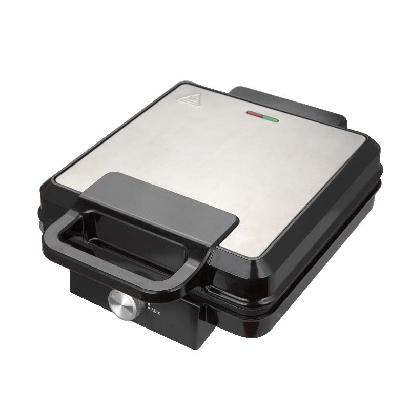 Stainless Steel 4 Slice Large  - đánh giá và giá Waffle Iron Belgian