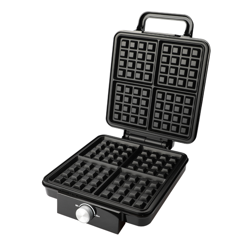 Stainless Steel 4 Slice Large  - đánh giá và giá Waffle Iron Belgian