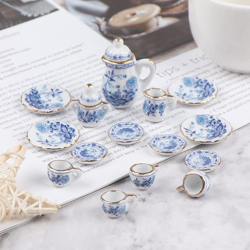 15Pcs 1:12 Miniature Porcelain - đánh giá và giá Kitchen Appliances Kids