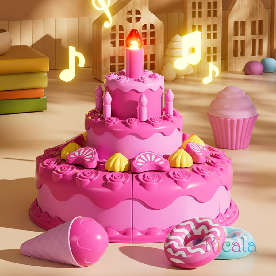 Play House Birthday Cake Cutti - đánh giá và giá Kitchen Appliances Kids