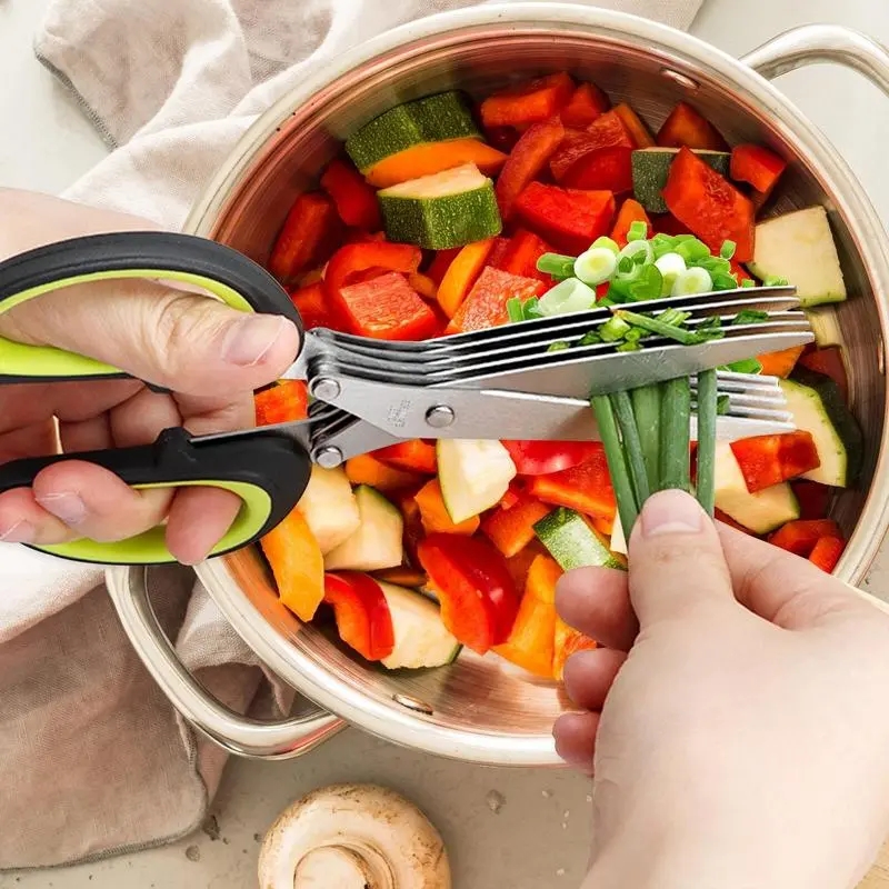 Multi-Layer Scissor Stainless  - đánh giá và giá Kitchen Appliances Green