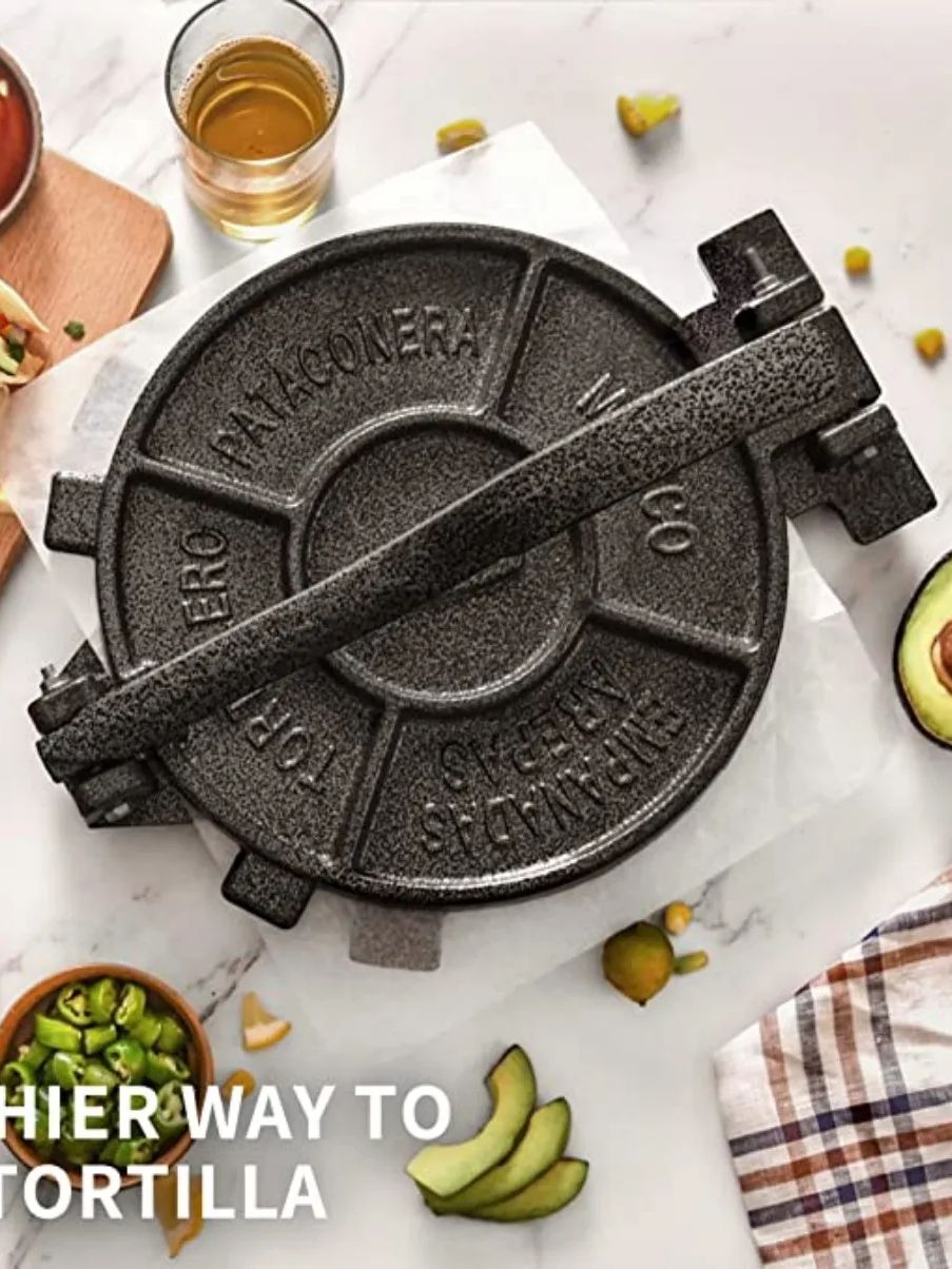 8 Inch Cast Iron Tortilla Pres - đánh giá và giá Tortilla Press Cast