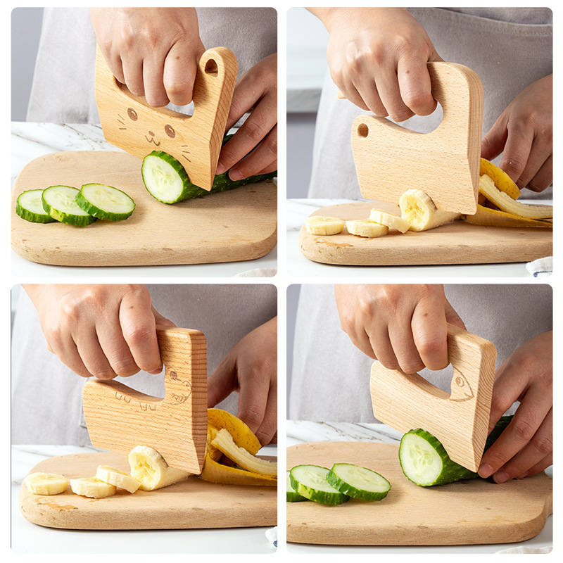 Wooden Kids Knife for Cooking  - đánh giá và giá Kitchen Appliances Kids
