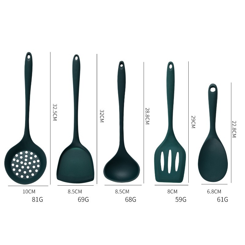 5Pcs Food Grade Silicone Kitch - đánh giá và giá Kitchen Appliances Green