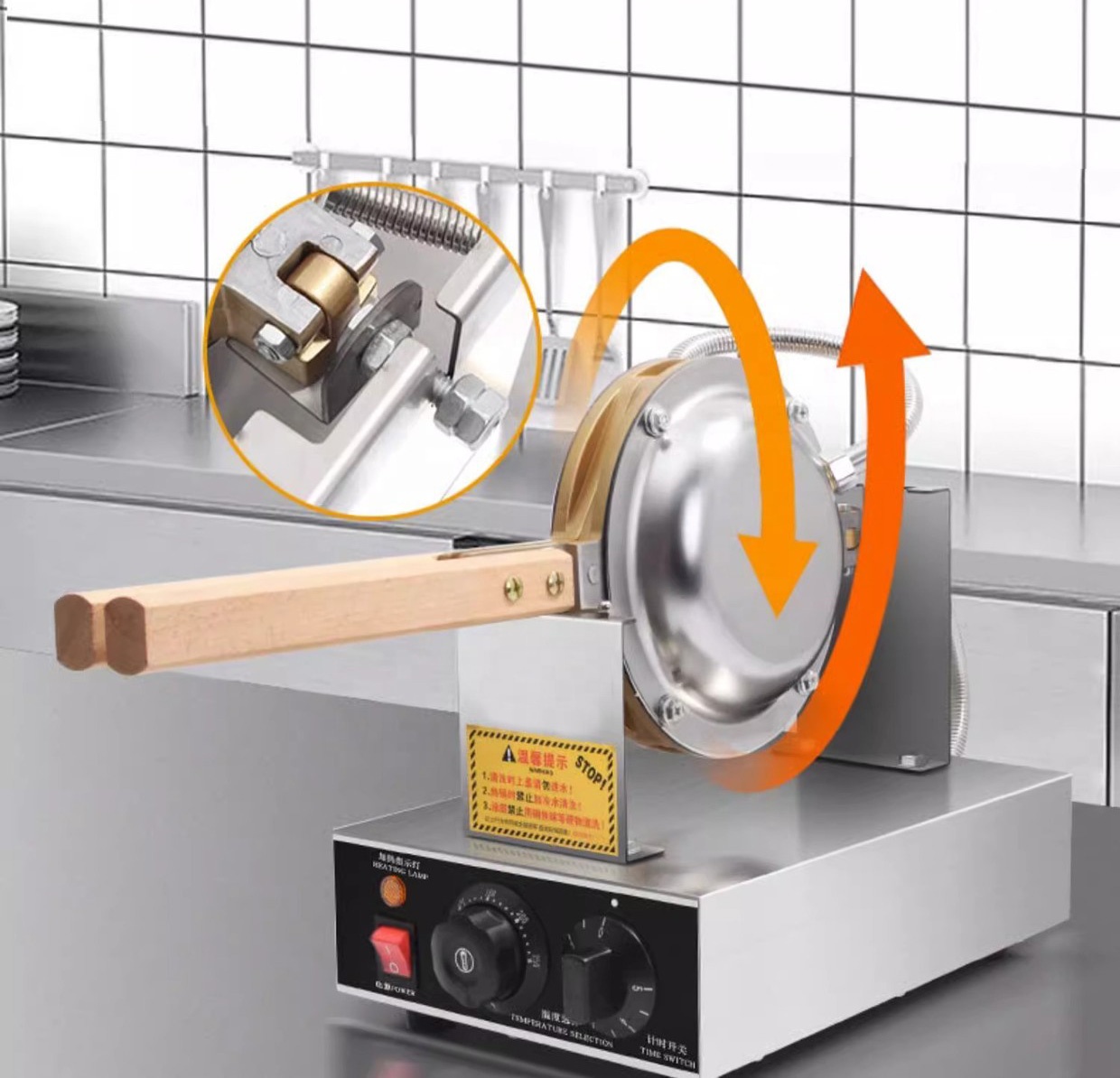 Commercial Heart Shape Belgian - đánh giá và giá Waffle Iron Belgian