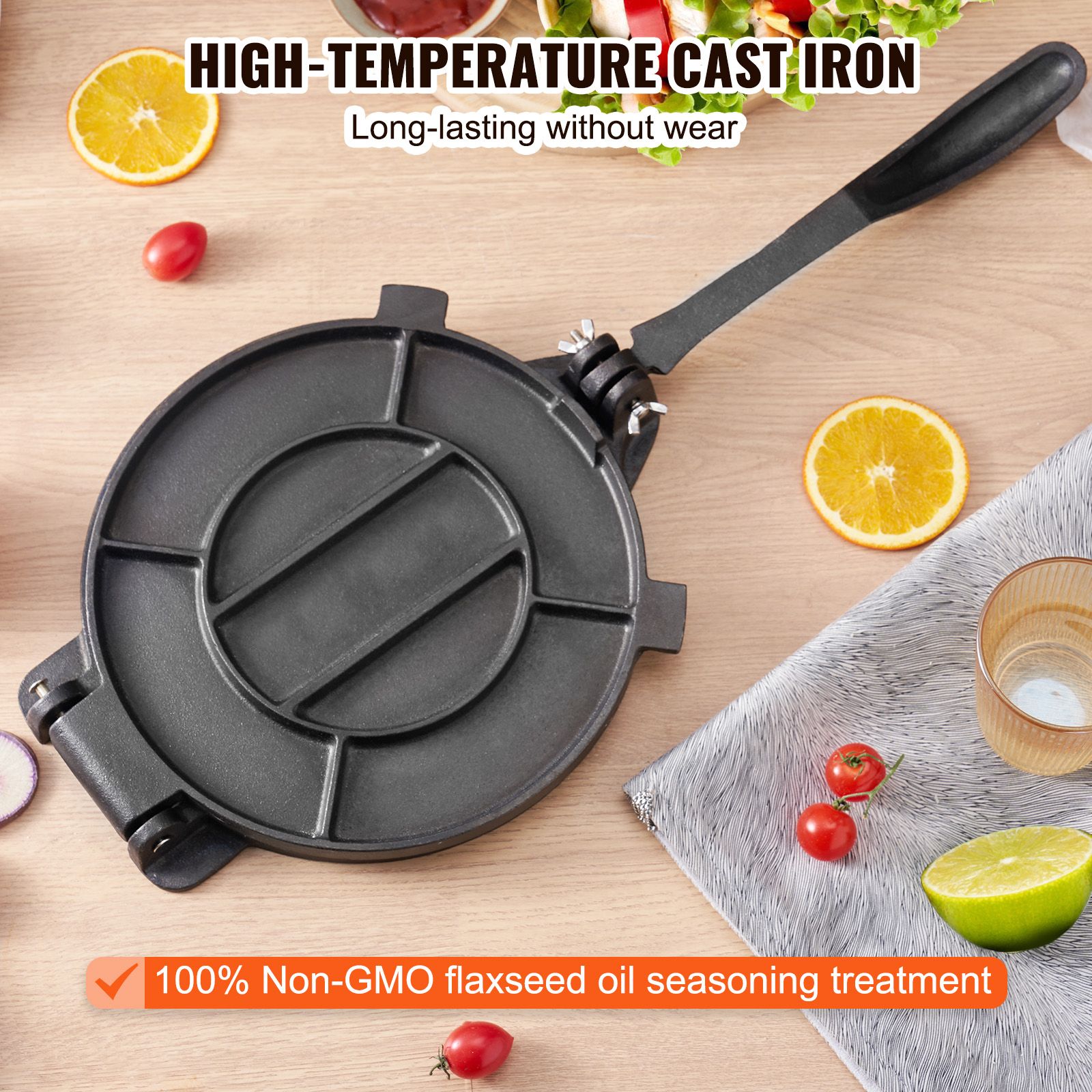 Tortilla Press, 8 Inch Tortill - đánh giá và giá Tortilla Press Cast