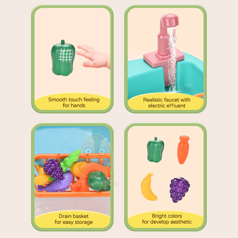 Kids Toy Pretend Play Kitchen  - đánh giá và giá Kitchen Appliances Kids