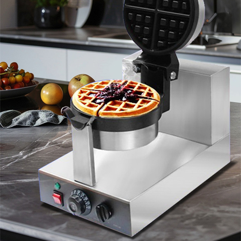 HF-8 Double Rotating Belgian W - đánh giá và giá Waffle Iron Belgian