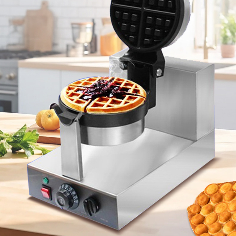 HF-8 Double Rotating Belgian W - đánh giá và giá Waffle Iron Belgian