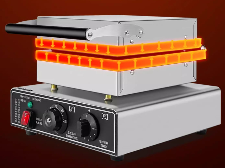 Commercial Square Belgian Waff - đánh giá và giá Waffle Iron Belgian