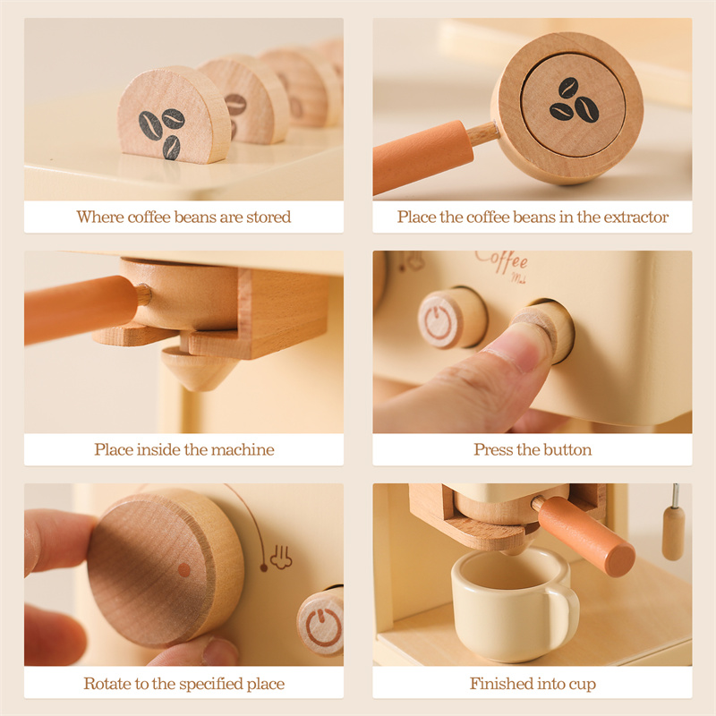 Kids Wooden Montessori Toy Set - đánh giá và giá Kitchen Appliances Kids