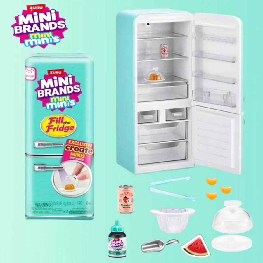 ZURU 5 Surprise Mini Fridge Ba - đánh giá và giá Kitchen Appliances Kids