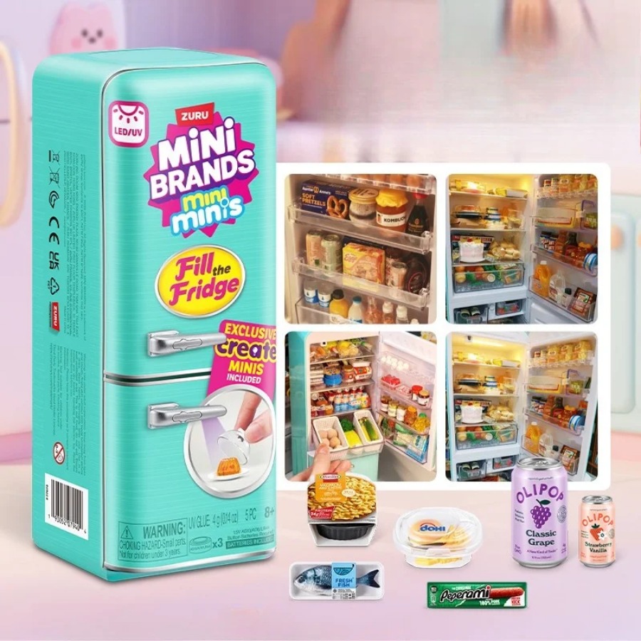 ZURU 5 Surprise Mini Fridge Ba - đánh giá và giá Kitchen Appliances Kids